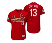 Men's St.Louis Cardinals #13 Matt Carpenter 2017 Spring Training Flex Base Authentic Collection Stitched Baseball Jersey