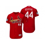 Men's St.Louis Cardinals #44 Trevor Rosenthal 2017 Spring Training Flex Base Authentic Collection Stitched Baseball Jersey