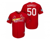 Men's St.Louis Cardinals #50 Adam Wainwright 2017 Spring Training Cool Base Stitched MLB Jersey