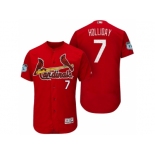 Men's St.Louis Cardinals #7 Matt Holliday 2017 Spring Training Flex Base Authentic Collection Stitched Baseball Jersey