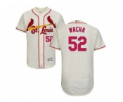 St.Louis Cardinals #52 Michael Wacha Cream Flexbase Authentic Collection Stitched Baseball Jersey