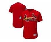 St.Louis Cardinals Blank Red 2017 Spring Training Flexbase Authentic Collection Stitched Baseball Jersey