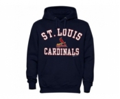 St.Louis Cardinals Fastball Fleece Pullover Navy Blue MLB Hoodie