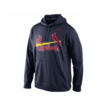 St.Louis Cardinals Nike KO Wordmark Performance Navy MLB Hoodie