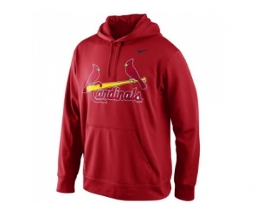 St.Louis Cardinals Nike Men's KO Wordmark Perfomance Red MLB Hoodie