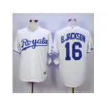 Kansas City Royals #16 Bo Jackson New White Cool Base Stitched MLB Jersey