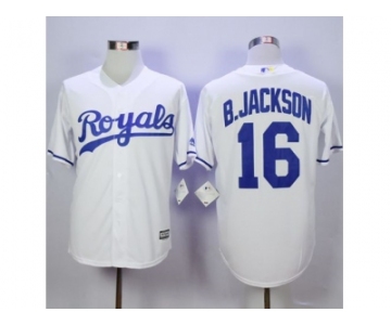 Kansas City Royals #16 Bo Jackson New White Cool Base Stitched MLB Jersey