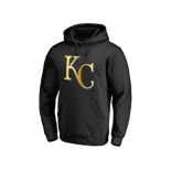 Kansas City Royals Gold Collection Pullover Hoodie Black