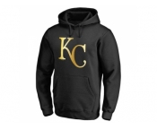 Kansas City Royals Gold Collection Pullover Hoodie Black