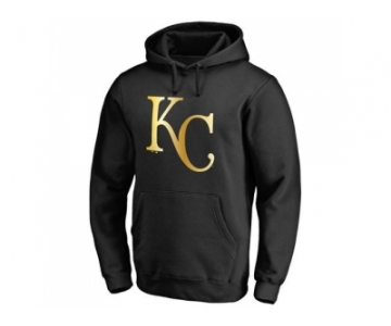 Kansas City Royals Gold Collection Pullover Hoodie Black