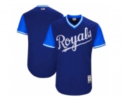 Men's 2017 Little League World Series Kansas City Royals Navy Jersey