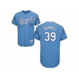 Men's Majestic Kansas City Royals #39 Jason Hammel Light Blue Flexbase Authentic Collection MLB Jersey