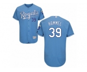 Men's Majestic Kansas City Royals #39 Jason Hammel Light Blue Flexbase Authentic Collection MLB Jersey