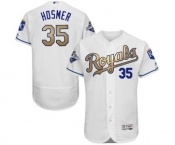 mlb jerseys kansas city royals #35 hosmer white world series champions gold