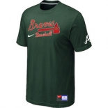 MLB Atlanta Braves D.Green Nike Short Sleeve Practice T-Shirt