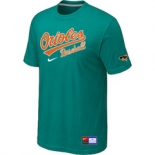 MLB Baltimore Orioles Nike Green Short Sleeve Practice T-Shirt