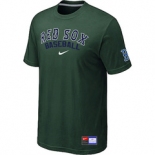 MLB Boston Red Sox Nike D.Green Short Sleeve Practice T-Shirt