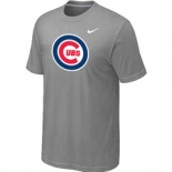 MLB Chicago Cubs Nike L.Grey Club Logo T-Shirt