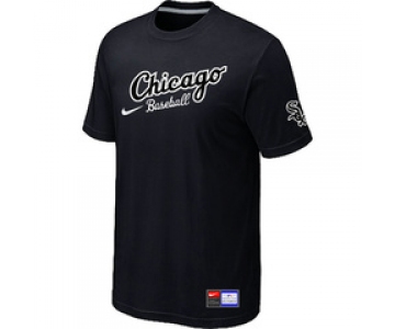 MLB Chicago White Sox Nike Away Practice T-Shirt Black