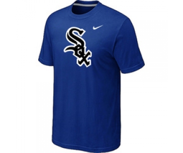 MLB Chicago White Sox Nike Heathered Blue Club Logo T-Shirt