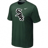 MLB Chicago White Sox Nike Heathered D.Green Club Logo T-Shirt