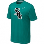 MLB Chicago White Sox Nike Heathered Green Club Logo T-Shirt