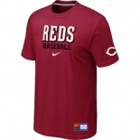 MLB Cincinnati Reds Nike Red Short Sleeve Practice T-Shirt