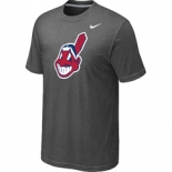 MLB Cleveland Indians Heathered Nike D.Grey Blended T-Shirt