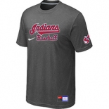 MLB Cleveland Indians Nike D.Grey Short Sleeve Practice T-Shirt