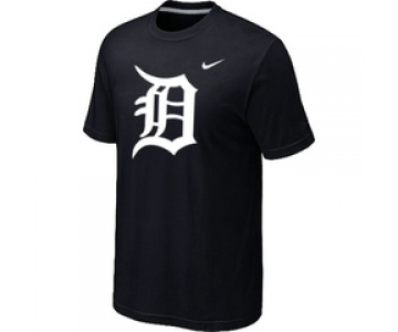 MLB Detroit Tigers Heathered Black Nike Blended T-Shirt