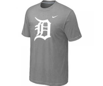 MLB Detroit Tigers Heathered L.Grey Nike Blended T-Shirt