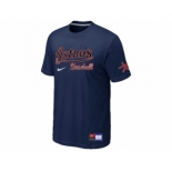 MLB Houston Astros D.Blue Nike Short Sleeve Practice T-Shirt