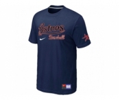 MLB Houston Astros D.Blue Nike Short Sleeve Practice T-Shirt