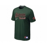 MLB Houston Astros D.Green Nike Short Sleeve Practice T-Shirt