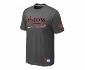 MLB Houston Astros D.Grey Nike Short Sleeve Practice T-Shirt