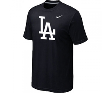 MLB Los Angeles Dodgers Nike Logo Legend Black T-Shirt