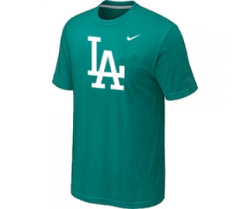 MLB Los Angeles Dodgers Nike Logo Legend Green T-Shirt