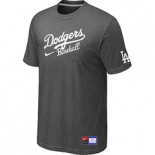 MLB Los Angeles Dodgers Nike Short Sleeve Practice T-Shirt light D.Grey