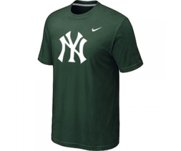 MLB New York Yankees Heathered D.Green Nike Blended T-Shirt