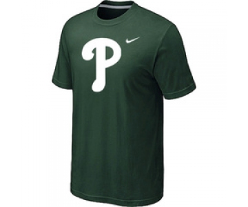 MLB Philadelphia Phillies Heathered D.Green Nike Blended T-Shirt