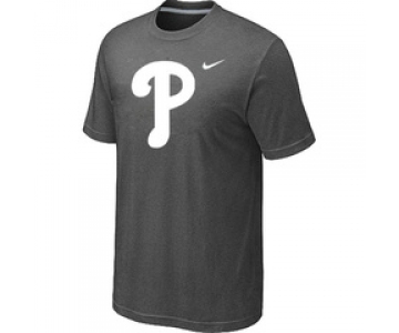 MLB Philadelphia Phillies Heathered D.Grey Nike Blended T-Shirt