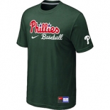 MLB Philadelphia Phillies Nike Short Sleeve Practice T-Shirt D.Green