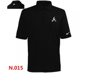 Nike Atlanta Braves 2014 Players Performance Polo -Black 2