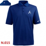 Nike Atlanta Braves 2014 Players Performance Polo -Blue