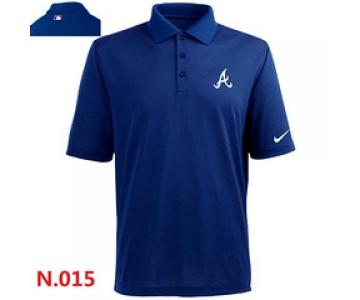 Nike Atlanta Braves 2014 Players Performance Polo -Blue