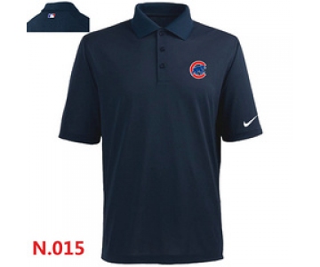 Nike Chicago Cubs 2014 Players Performance Polo -Dark blue