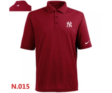 Nike New York Yankees 2014 Players Performance Polo -Red