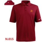 Nike Oakland Athletics 2014 Players Performance Polo -Red-3