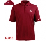 Nike Oakland Athletics 2014 Players Performance Polo -Red