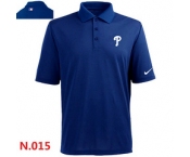 Nike Philadelphia Phillies 2014 Players Performance Polo -Blue 2